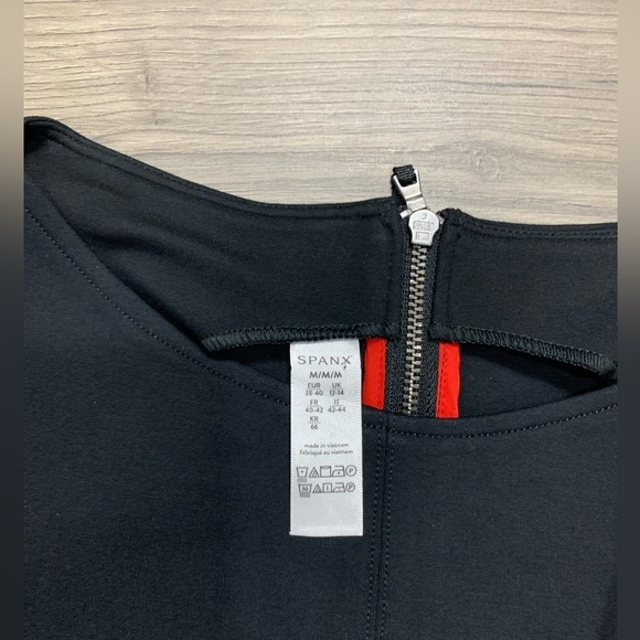 NWT Spanx The Perfect Fit & Flare Dress 20381R Black M - Picture 9 of 11